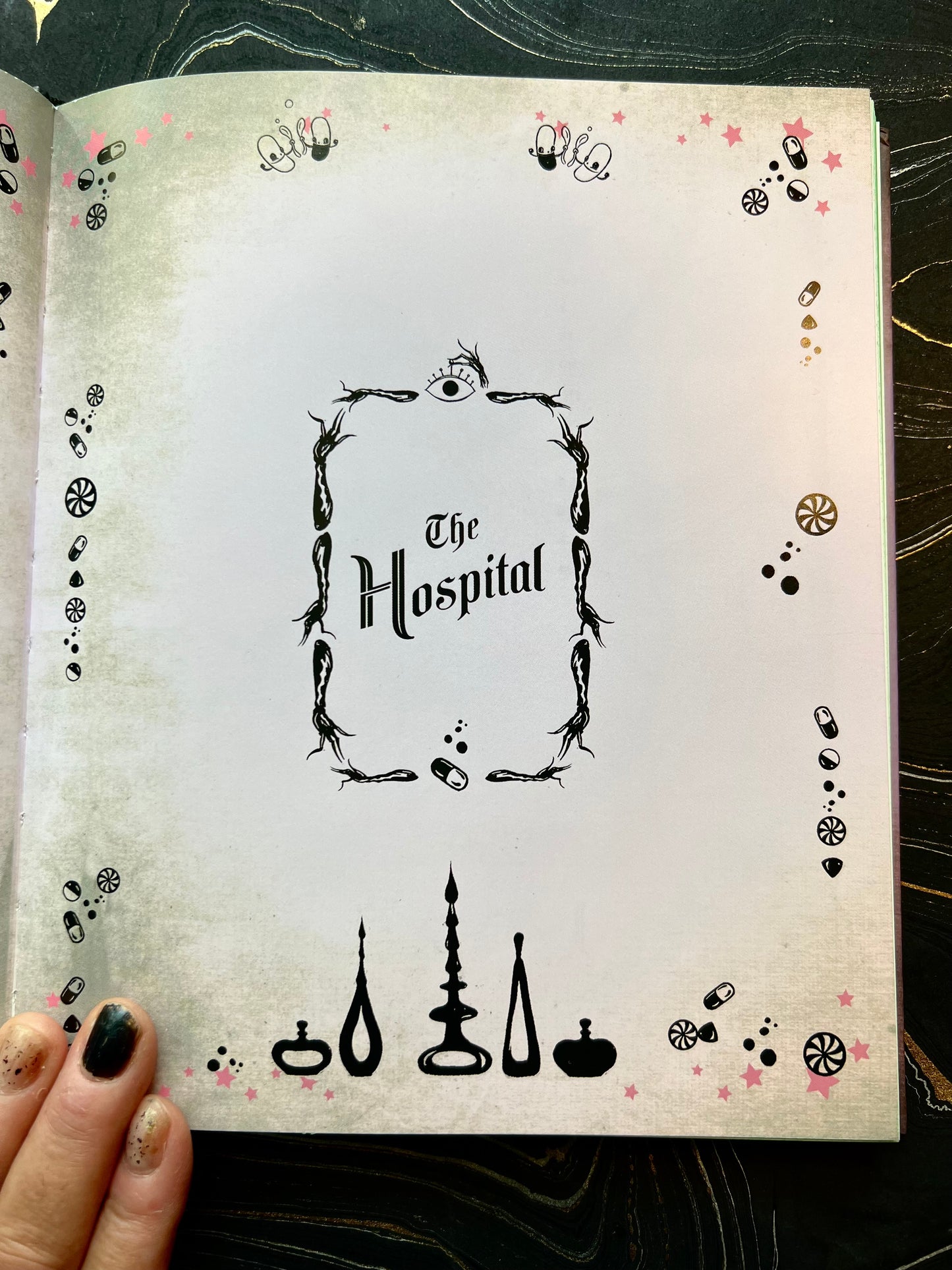 “The Cabinet of Dr. Deekay” Hardcover Book