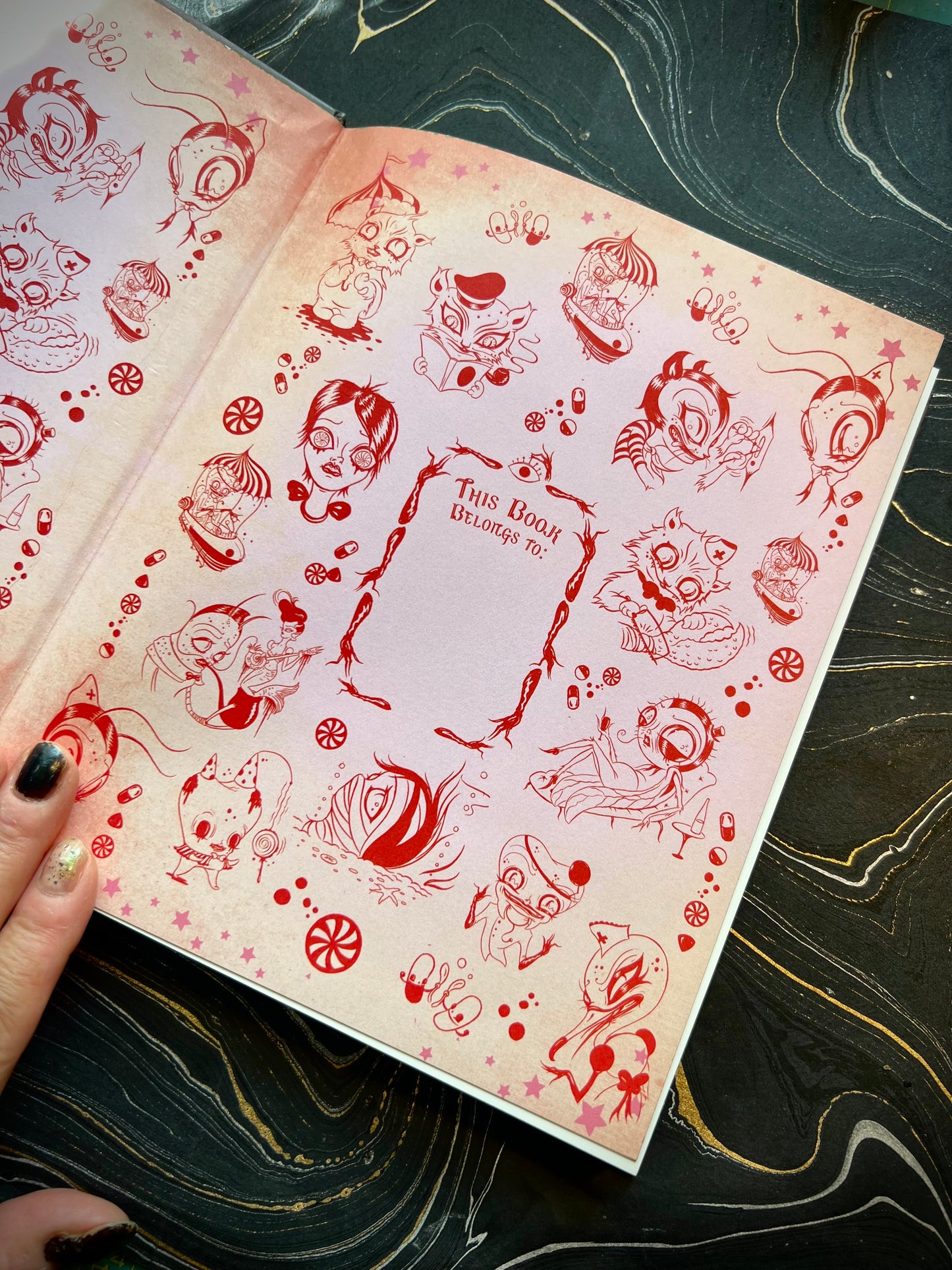 “The Cabinet of Dr. Deekay” Hardcover Book