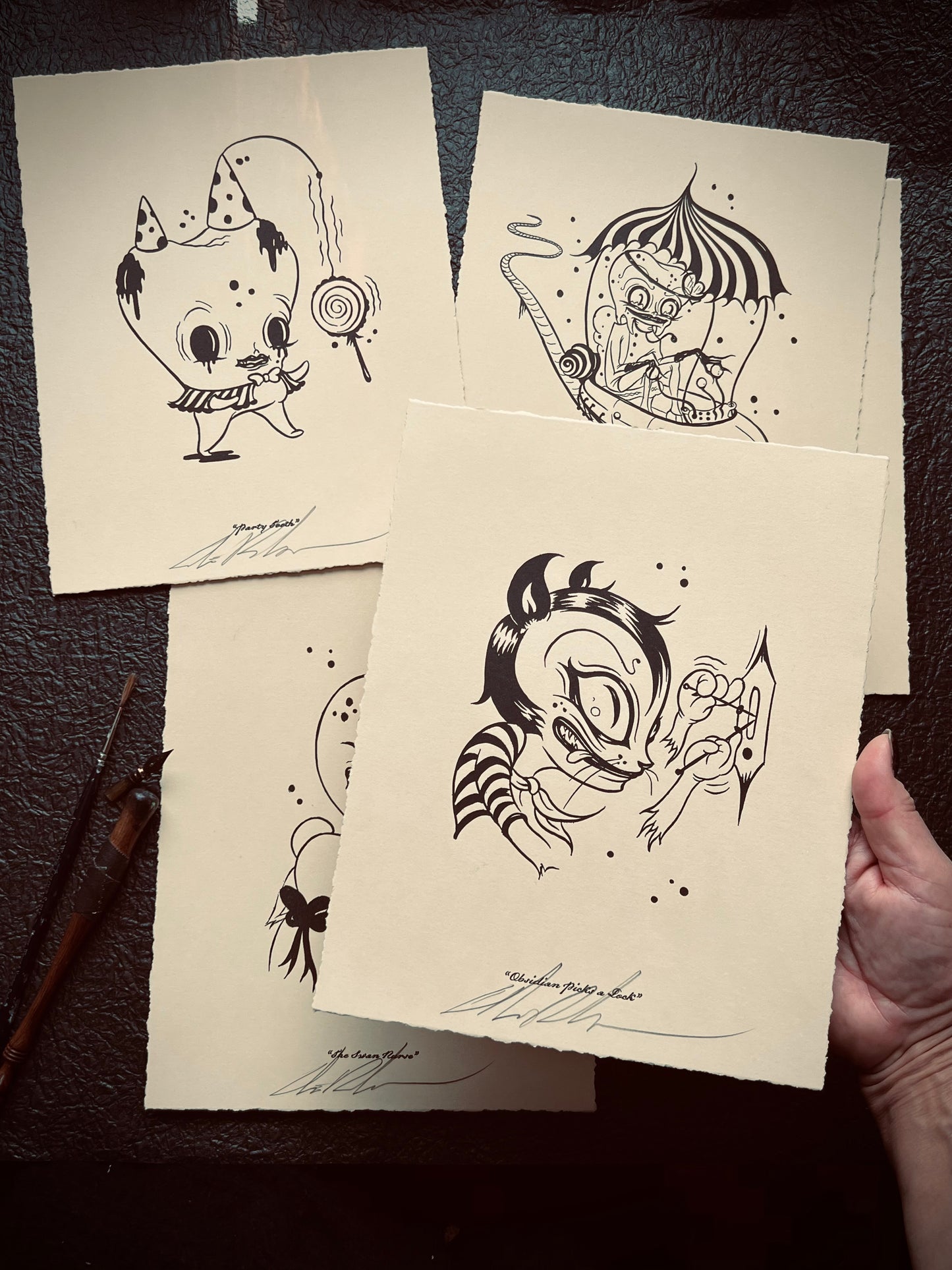 "Party Tooth" Mini Print