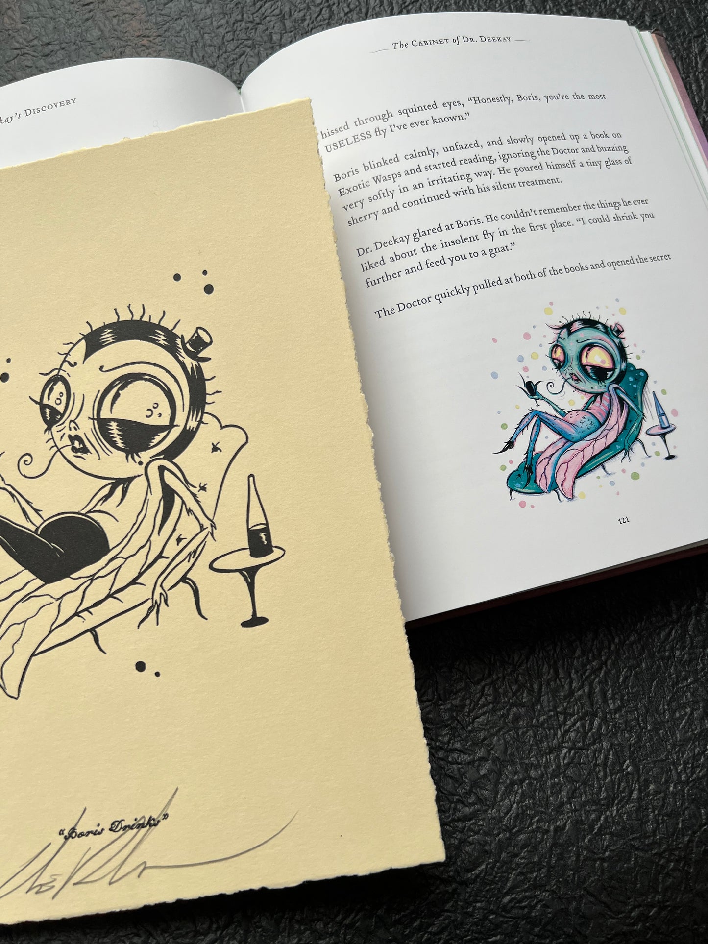 "Boris Drinks" Mini-Print