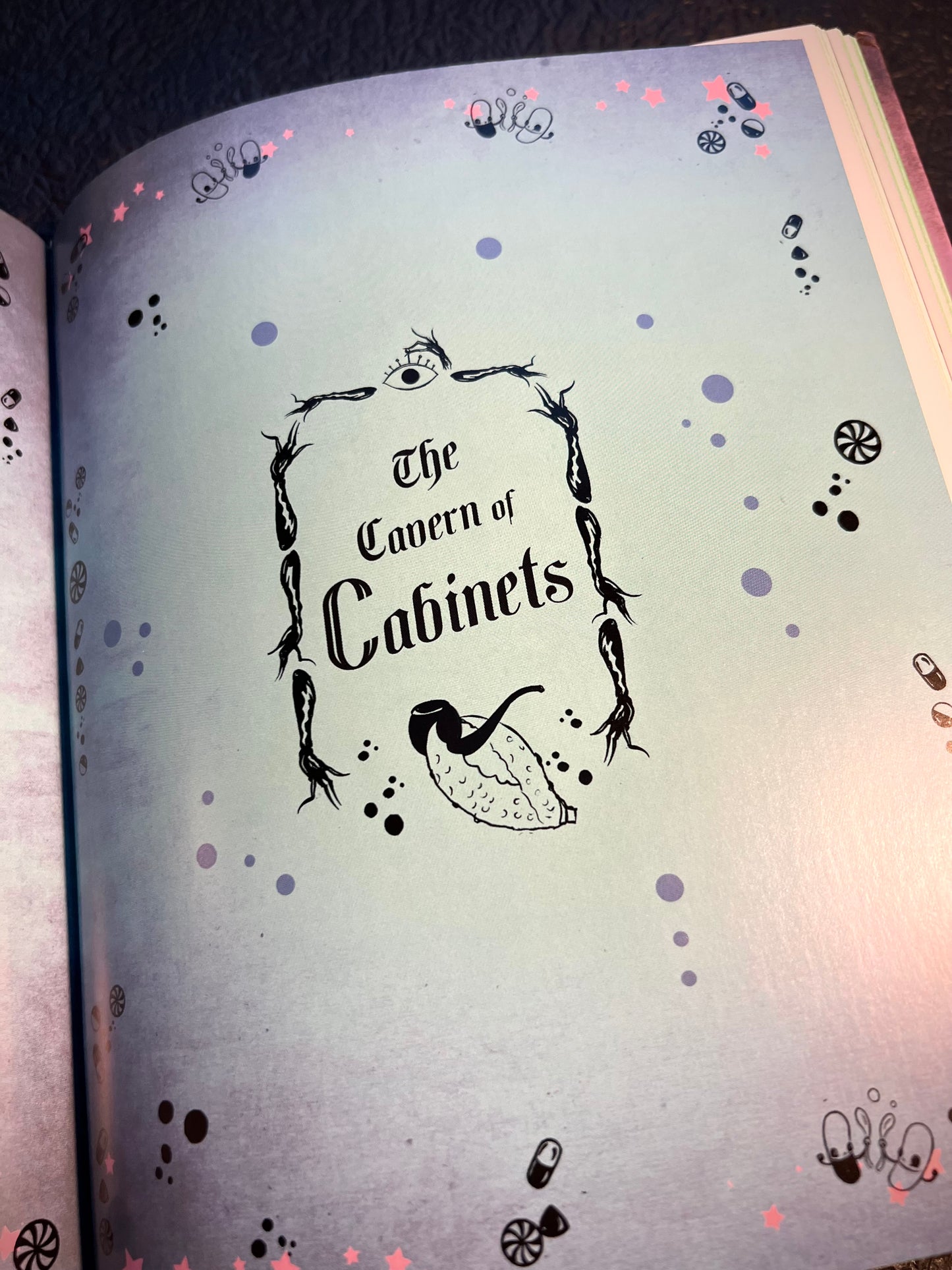 “The Cabinet of Dr. Deekay” Hardcover Book