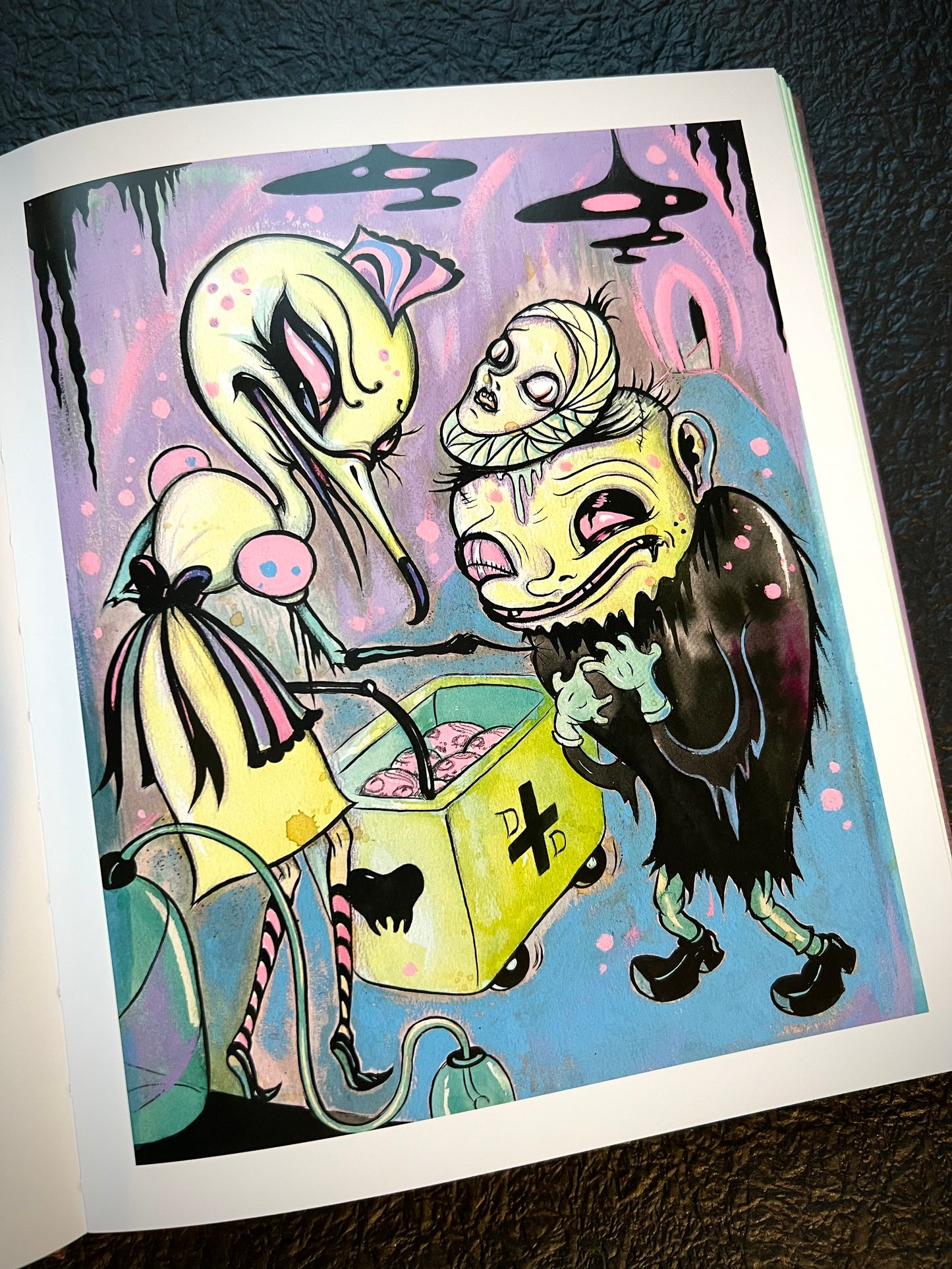 “The Cabinet of Dr. Deekay” Hardcover Book
