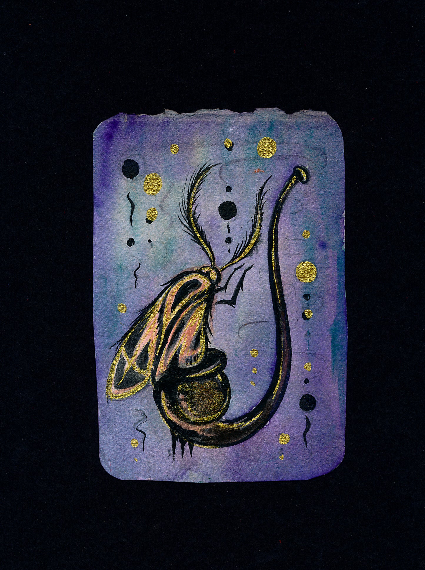 "The Night Moth" original painting