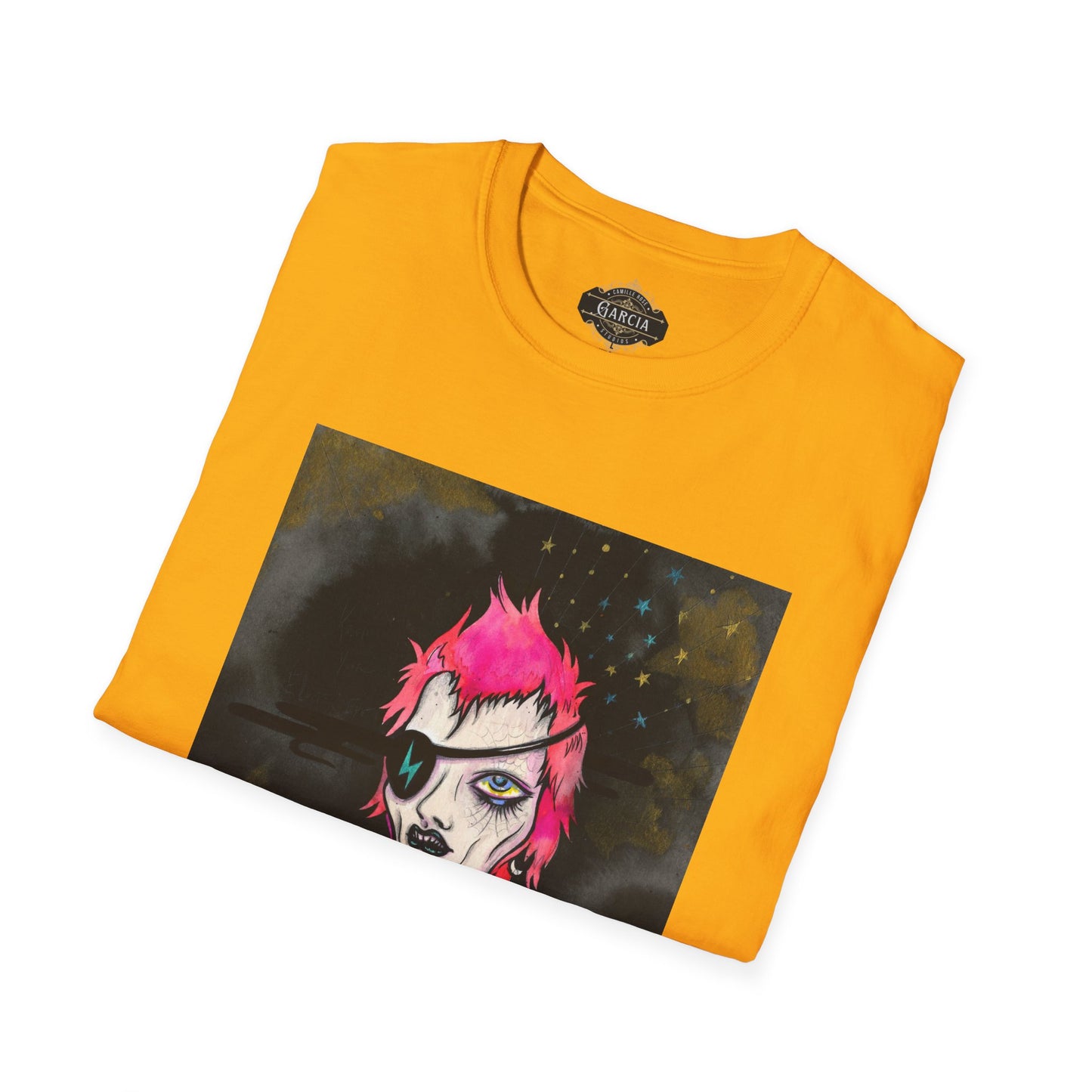 "Starman" Unisex T-Shirt by Camille Rose Garcia