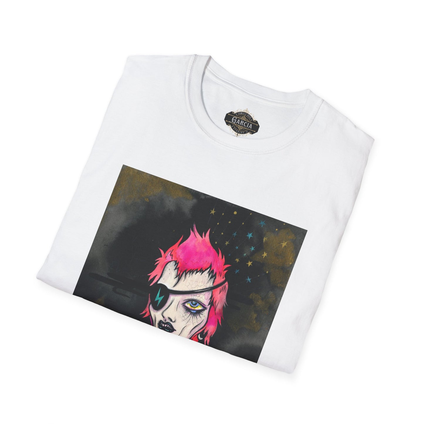 "Starman" Unisex T-Shirt by Camille Rose Garcia