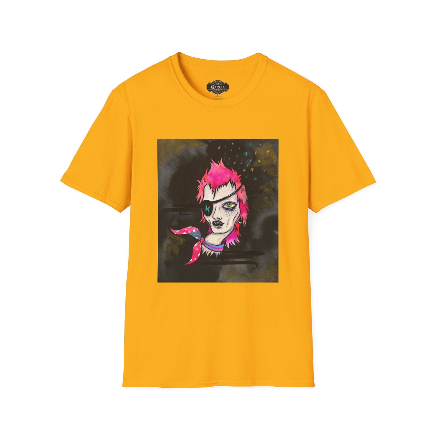 "Starman" Unisex T-Shirt by Camille Rose Garcia