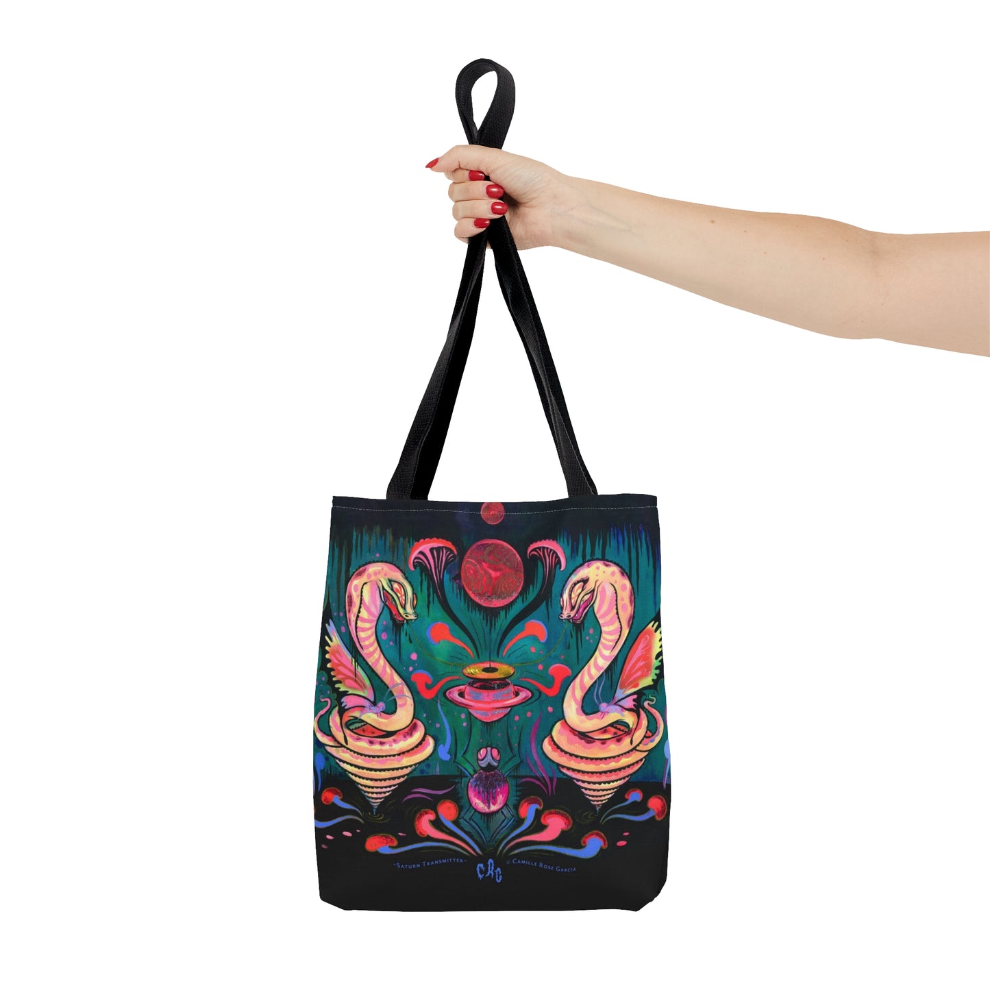 "Saturn Transmitter" Tote Bag