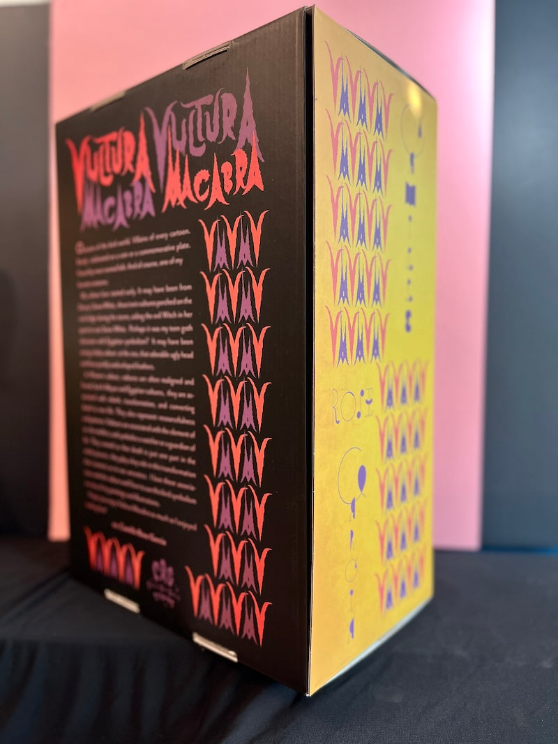 "Arctic Melt" Vultura Macabra Glitter-edition sculpture