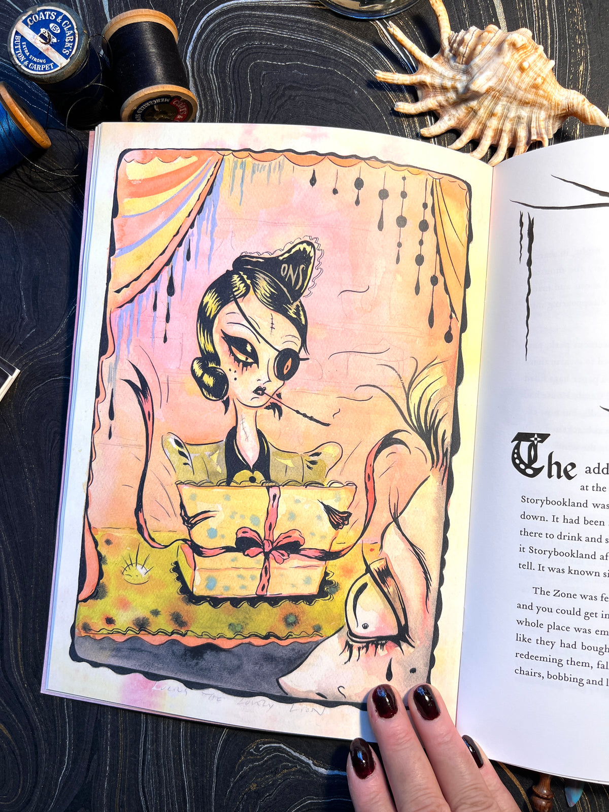 "The Orphaned Nihilist Hospital for Dolls: Dispatch 1" Serial novella