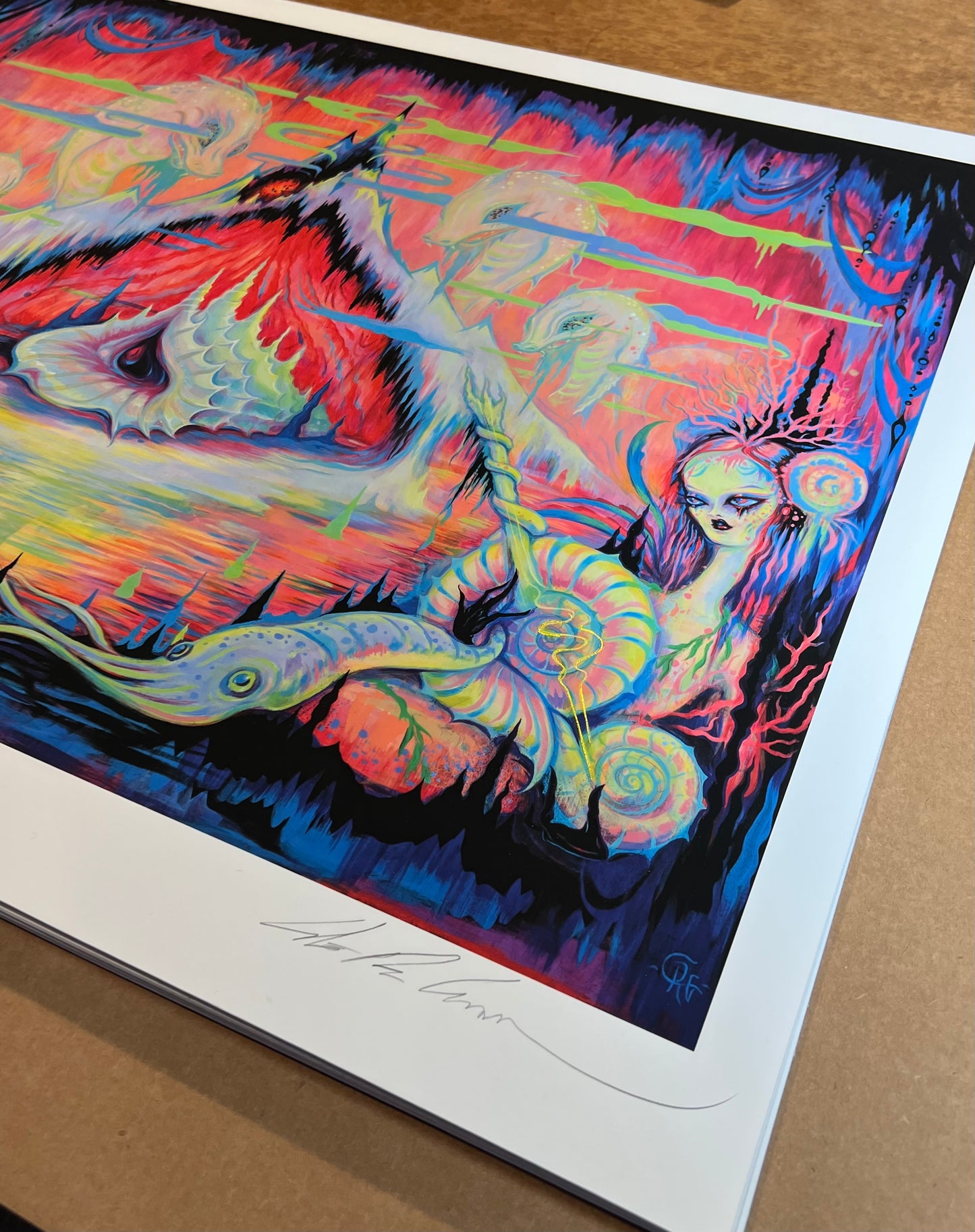 "Serpents of the Abyss" Limited Edition Print