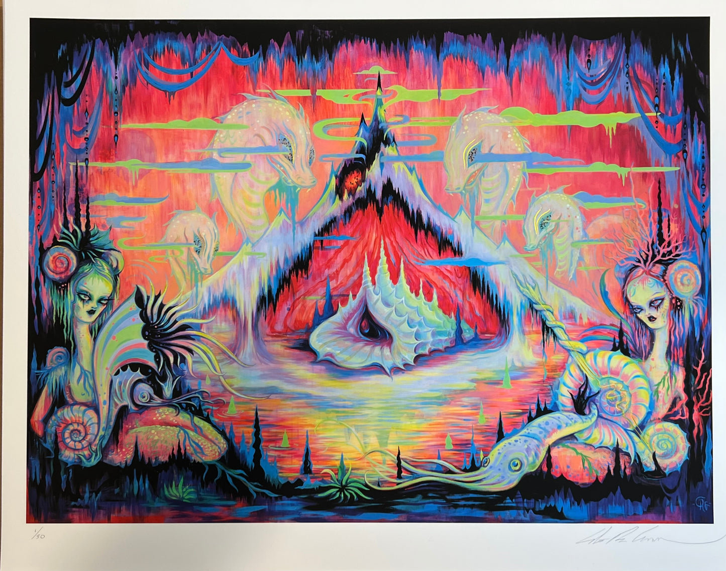 "Serpents of the Abyss" Limited Edition Print