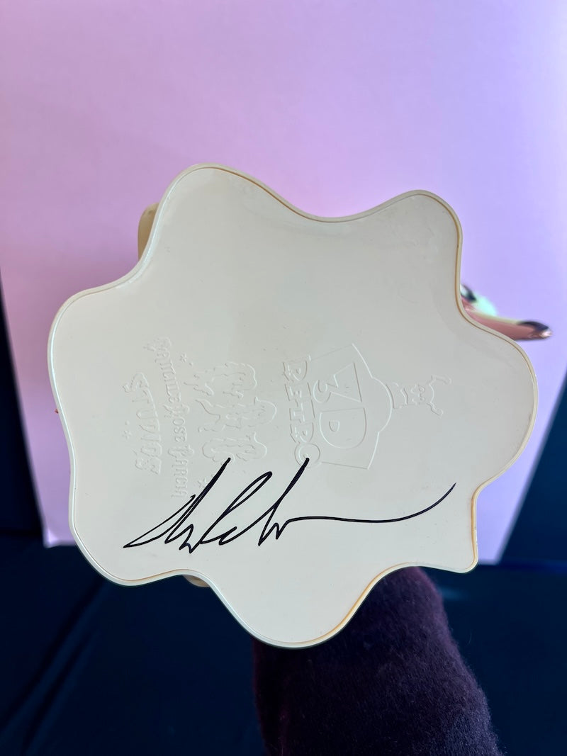 "Arctic Melt" Vultura Macabra Glitter-edition sculpture